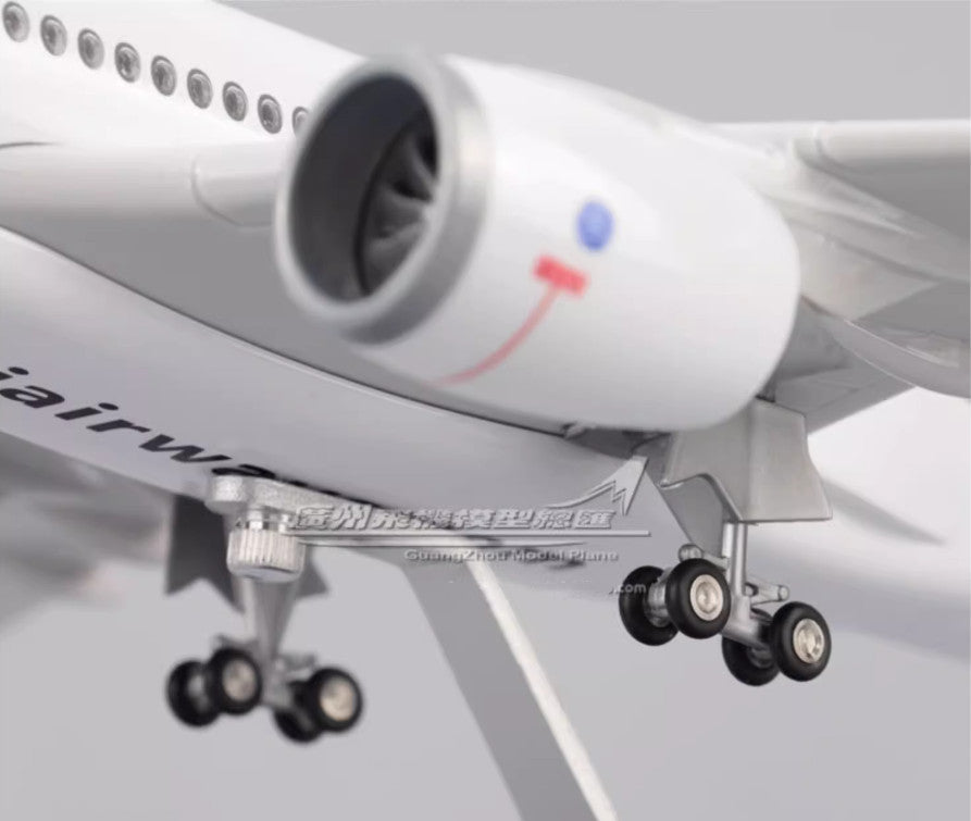 47CM 1:142 THAI AIRBUS A350 Passenger Airplane Landing Gears Resin Plane Model
