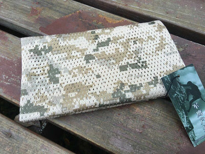Outdoor Scarf Cotton Camouflage Tactical Mesh Face Veil Camping Hunting Hiking