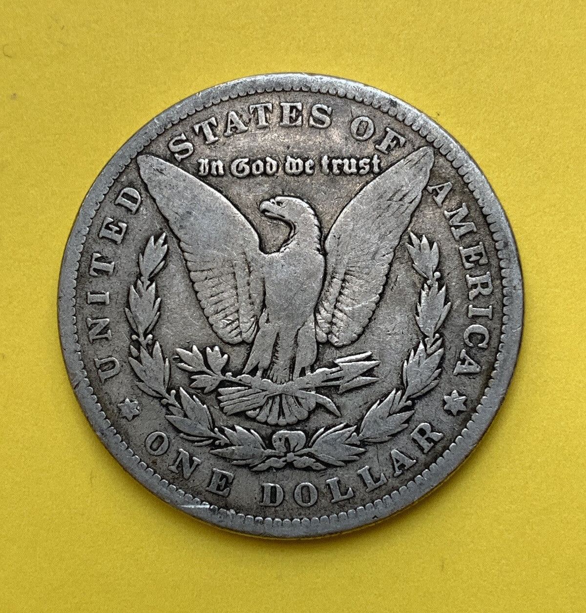 1884 USA Morgan Silver Dollar Philadelphia Mint Old Constitution Money 美国宪法摩根银元