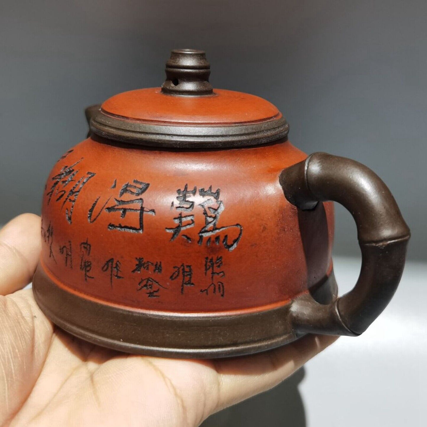 vintage China yixing purple clay teapot zisha ceremony ceramic exquisite teaware