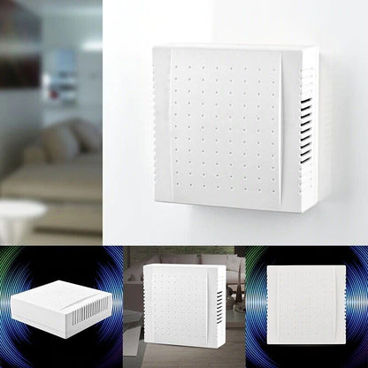 220V Office Hotel Door Bell 108x108x36mm ABS/PC Wired Panel Clear Sound Doorbell