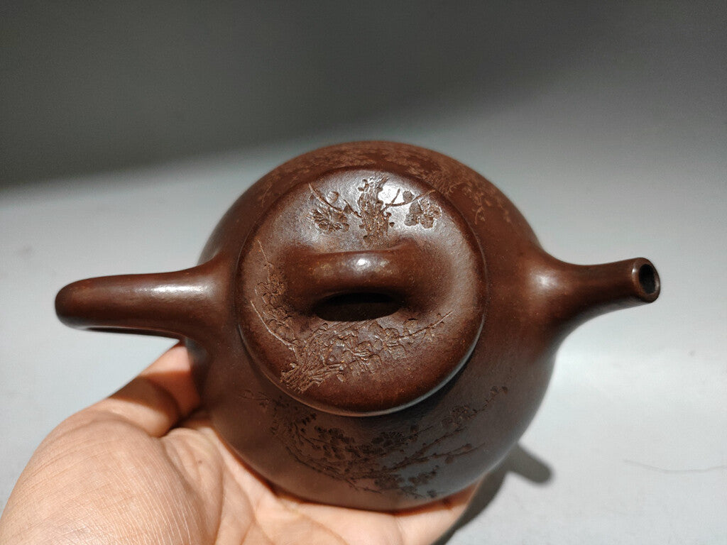 Chinese Yixing Zisha Clay Handmade Exquisite Teapot