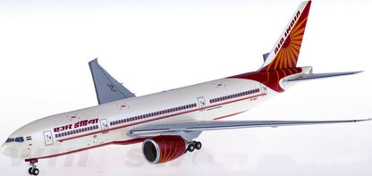 1:200 32CM Hogan AIR INDIA BOEING 777-200 Passenger Airplane ABS Plastic Model