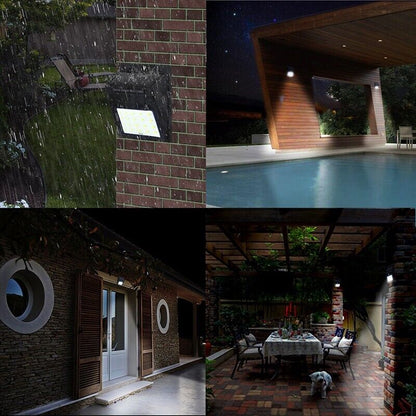 Lampara Solar Luces Solares De Seguridad Para Exteriores Luz 20 LED De Pared US