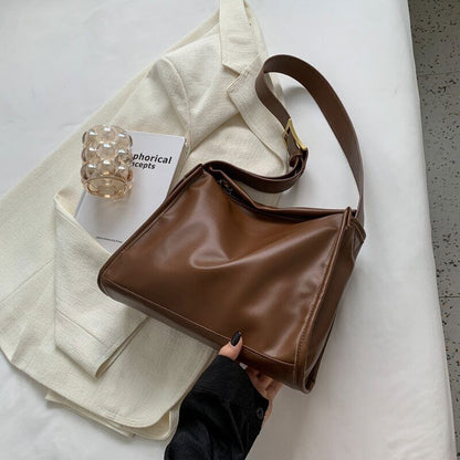 Shoulder Bag Big Bag Pillow Bag Leather Women Bag Ladies Messenger Bag