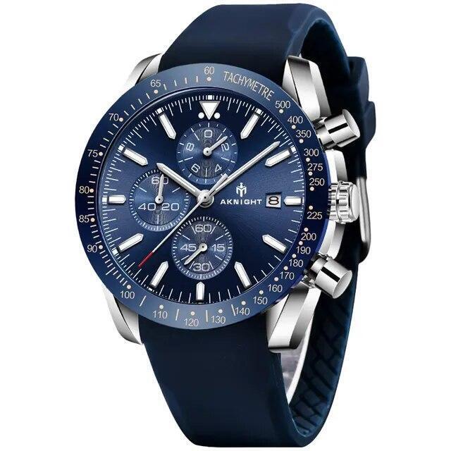 Military Men's Watch Sport Chronograph Leather Infantry Reloj Para Hombre Sports