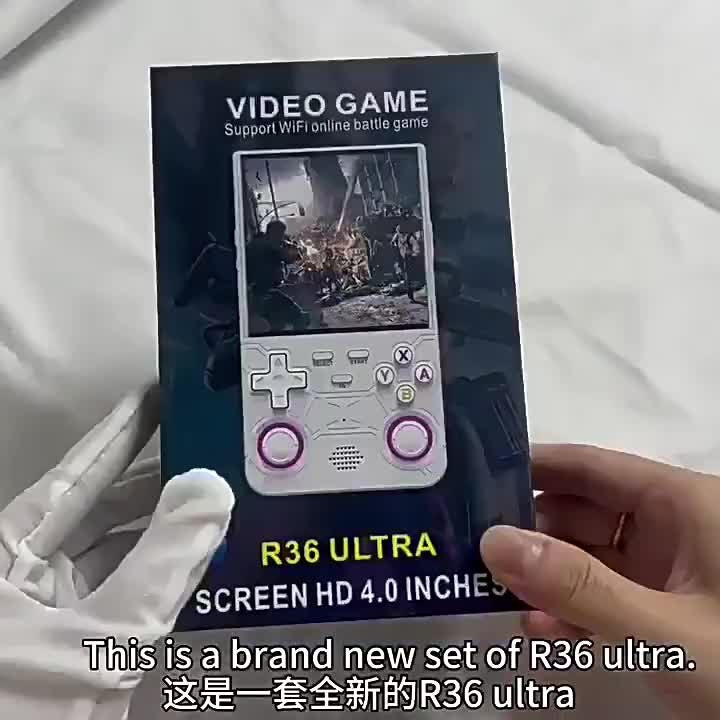 R36Ultra open source handheld game console arcade Linux dual system 4.0PSP-usa
