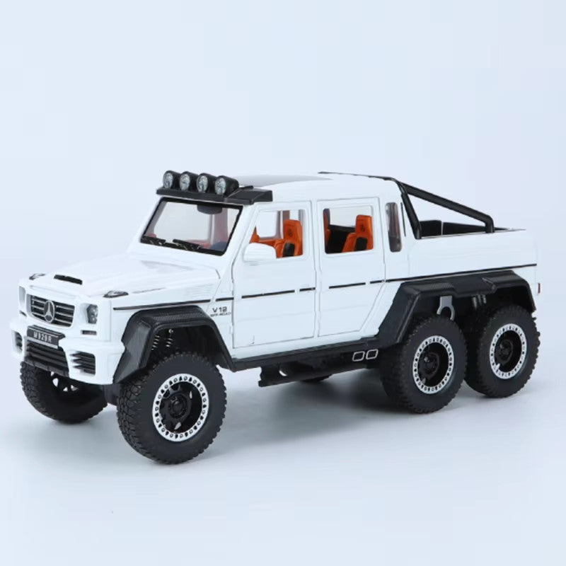 1:20 G65 G63 6*6 Tire Alloy Car Model Diecast & Toy Metal Off-Road Vehicles Car