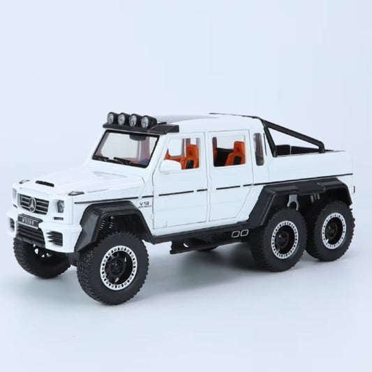 1:20 G65 G63 6*6 Tire Alloy Car Model Diecast & Toy Metal Off-Road Vehicles Car