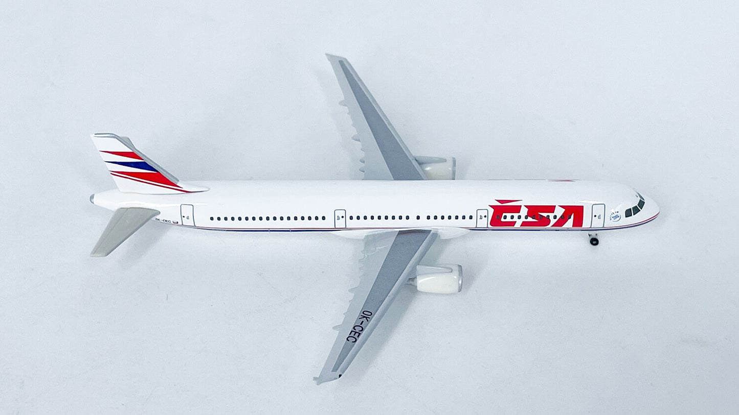 1:500 StarJets CZECH AIRLINES AIRBUS A321 Plane Airplane Diecast Aircraft Model