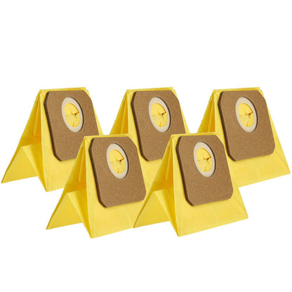 5 Pack/Set Paper Dust Filter Vacuum Cleaner Bags Replacement 5-8 Gallon