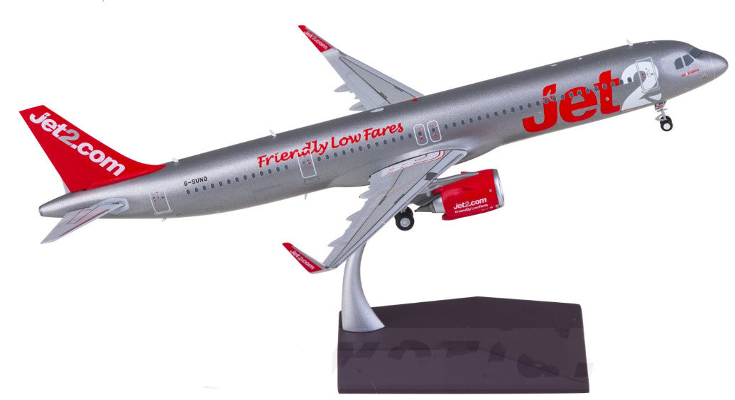 1:200 Geminijets Jet2 Airbus A321neo G-SUNO Passenger Airplane Diecast Model