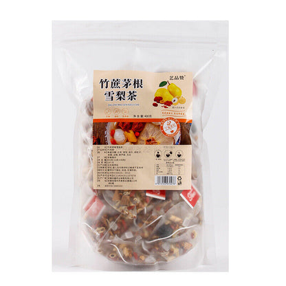 竹蔗雪梨茶免煮三角茶包100g Bamboo Cane snow pear Tea Free Boiling Triangle Tea Bag 100g