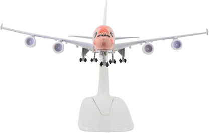 1:400 18cm A380 ANA Sea Turtle Metal Airplane Model Plane Toy Plane Model Orange