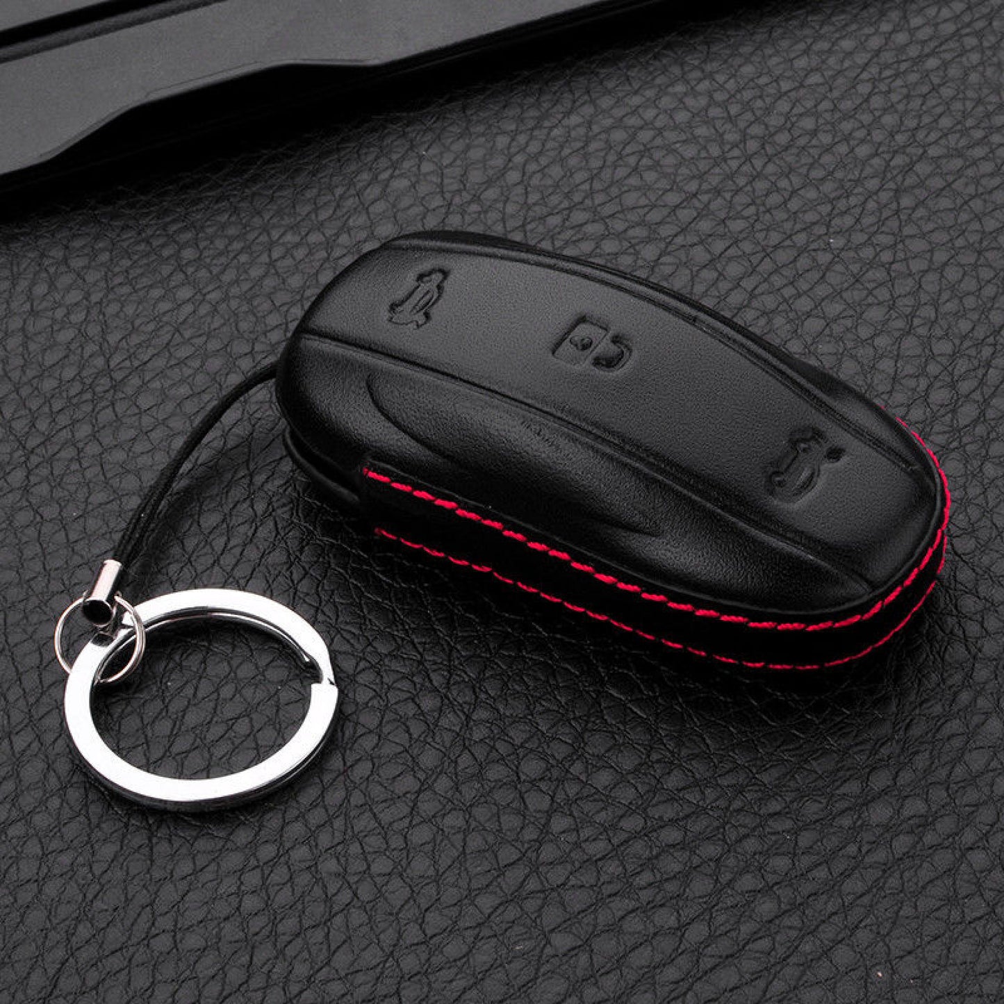 4D Luxury Fob Cove Pocket Case Cover Holder For Tesla Model S/X Spare Parts t