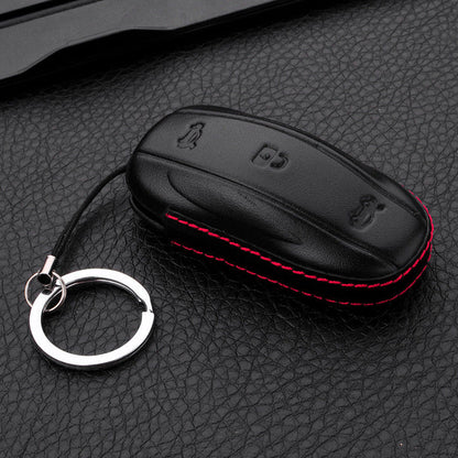 4D Luxury Fob Cove Pocket Case Cover Holder For Tesla Model S/X Spare Parts t
