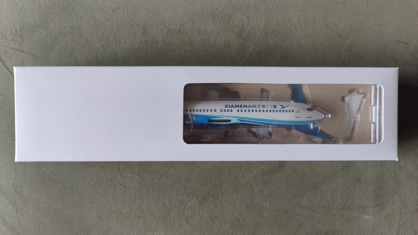 1:200 Hogan XIAMENAIR BOEING 737 MAX8 Passenger Plane ABS Plastic Aircraft Model