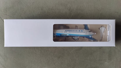 1:200 Hogan XIAMENAIR BOEING 737 MAX8 Passenger Plane ABS Plastic Aircraft Model