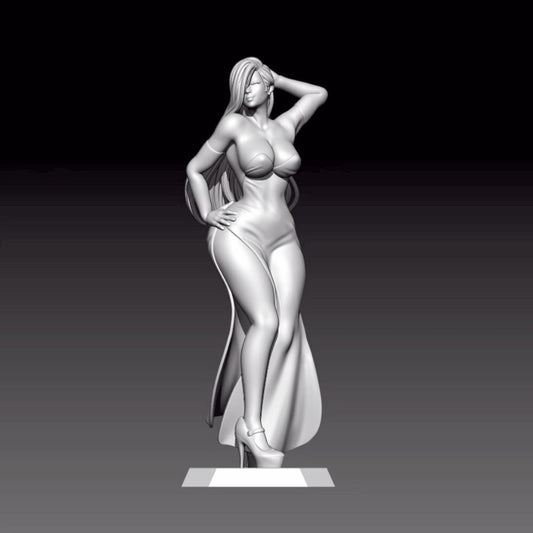 1/24 resin figure model kit Sexy Song Girl unassembled unpainted