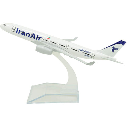 1/400 16cm A330 Iran Air Airplane Model Alloy Simulation Civil Airliner Gifts
