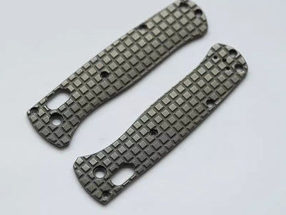 1 Pair Custom Made TC21 Titanium Alloy Handle Scales for Benchmade Bugout 535