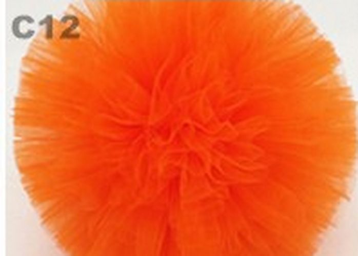 Party Decoration 5Pcs Tulle Pompom Birthday Wedding Baby Shower Venue Decor 20cm