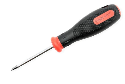 10 Pack 1/4" x 3" Slotted Screwdriver, Rubber Grip, Magnetic Tip, Shaft Lengt...
