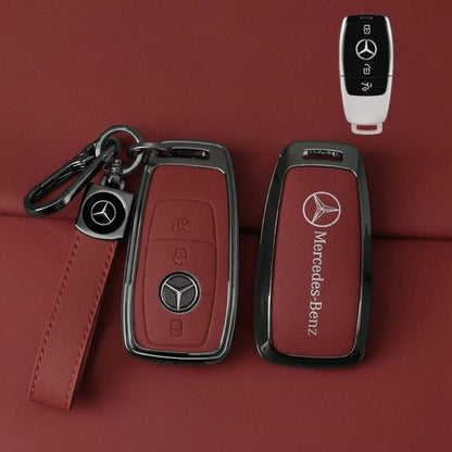 Leather Car Key Case – Premium Full-Cover Protection