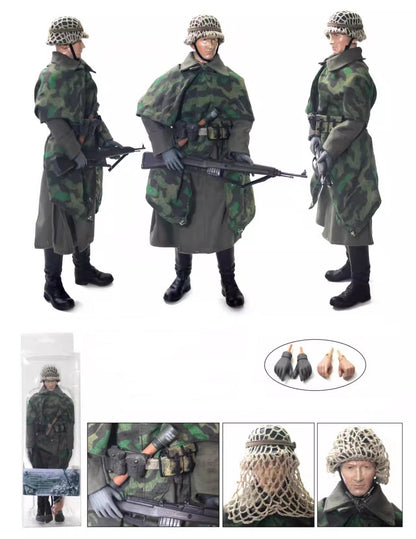 30CM Military Figures model German Infantry set War II soldier Action Figures