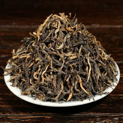 500g Supreme Yunnan Black Tea Fengqing Dian Hong Dianhong Chinese Golden Buds
