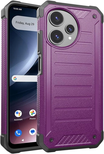 Compatible with Cricket Icon plus 2026 Case, AT&T Verge 2 5G Case, with Tempered