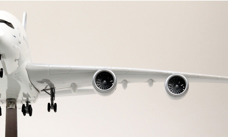 46CM 1:160 AIRBUS A380 Passenger Aeroplane Landing Gear Resin Aircraft Model