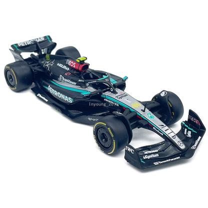1:43 Scale 2024 AMG Petronas F1 W15 Model Car Formula 1 Team Lewis Hamilton 44