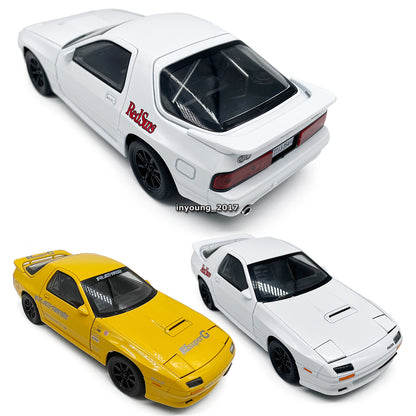 1/24 Mazda RX-7 FC3S Model Car Diecast Toy Cars Metal Vehicle for Boys Kids Gift