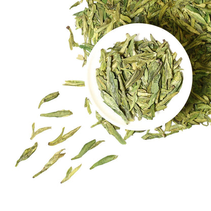 250g Supreme Spring Anji Bai Cha Long Jing White Dragon Well GREEN TEA Loose