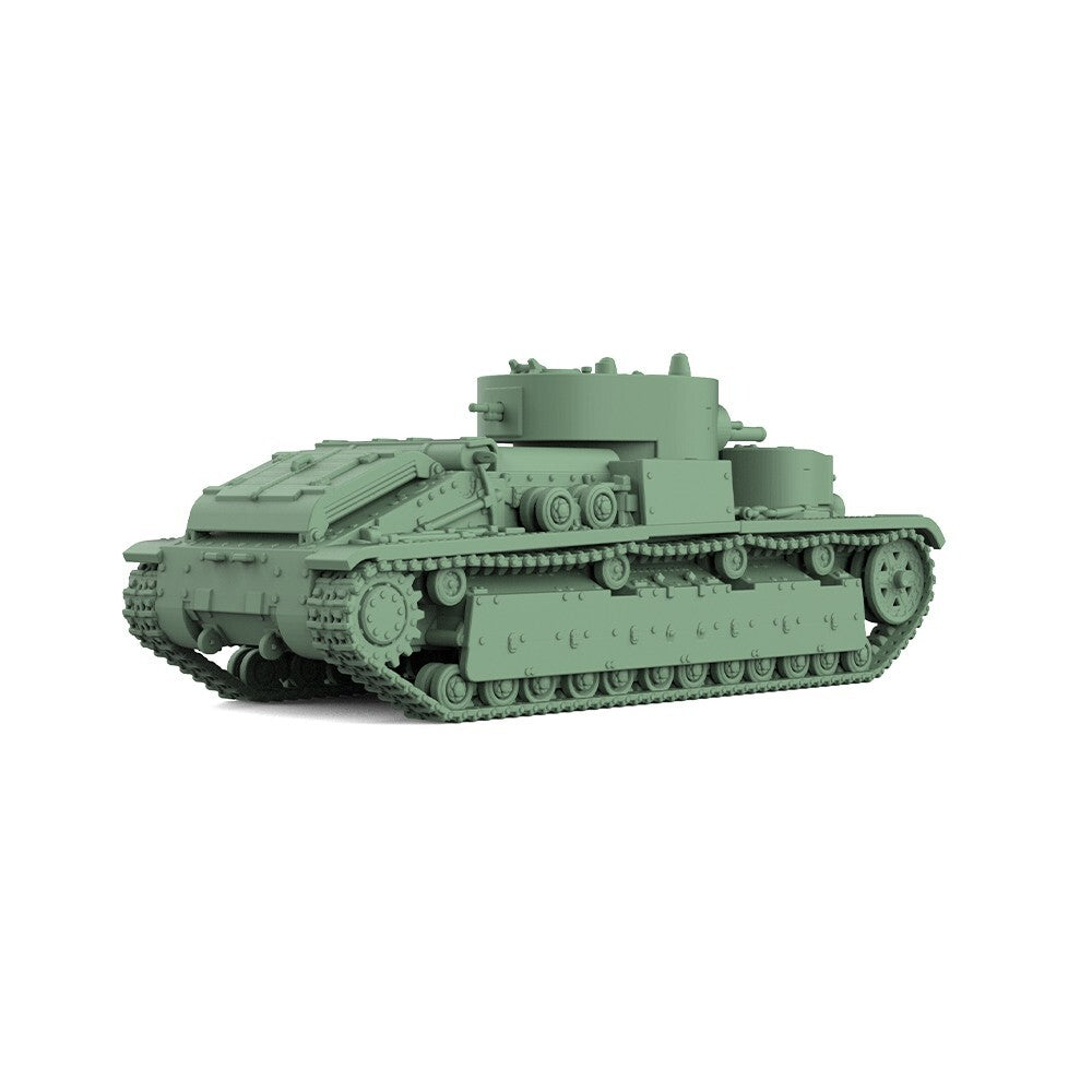 SSMODEL SS583 1/200/350/700 Military Model Kit Soviet T-28 1938 Medium Tank