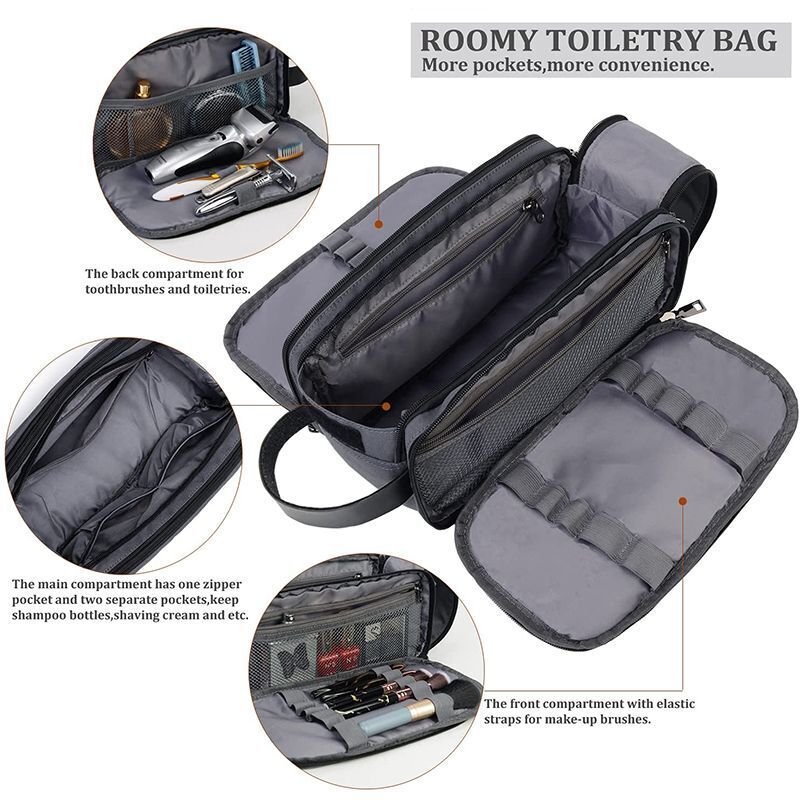 Traveling Toiletry Bag Waterproof Makeup Cosmetic Organizer Handbag 28*15*15 CM