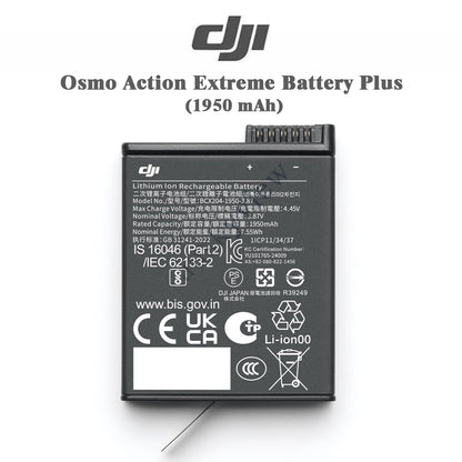 DJI Osmo Action Extreme Battery Plus(1950mAh) For Osmo 360/Osmo Action6/5Pro/4/3