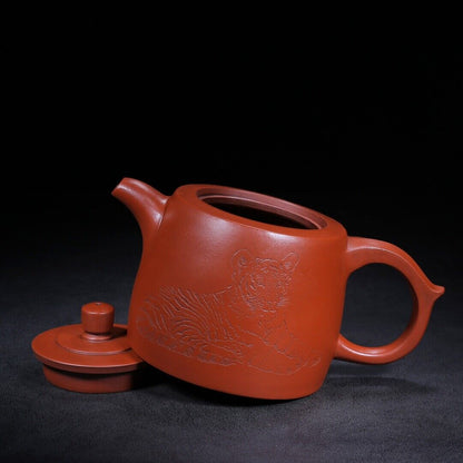 Chinese Yixing Zisha Clay Handmade Exquisite Teapot （井栏 底款：范正根）