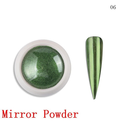 Nail Polish 8ml Jars Silver Gold Mirror Metallic Lacquer UV Gels Soak Off Paints
