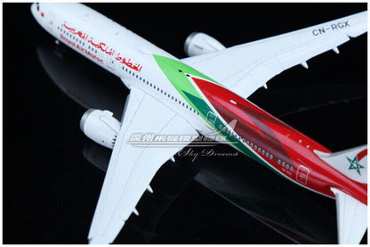 1:400 JC Wings Royal Air Maroc BOEING 787-9 Airplane Flap Down Diecast Model