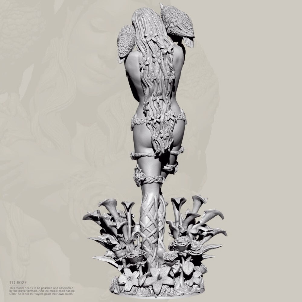 1/24 resin figure model kit Dryad 3D Printing Unassembled Unpainted