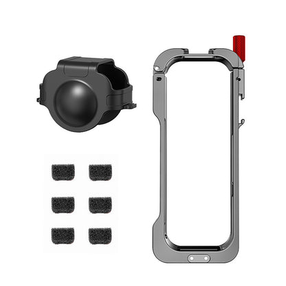 Protective Frame Case With Lens Cover Kit For Insta360 X5 Camera Accessories