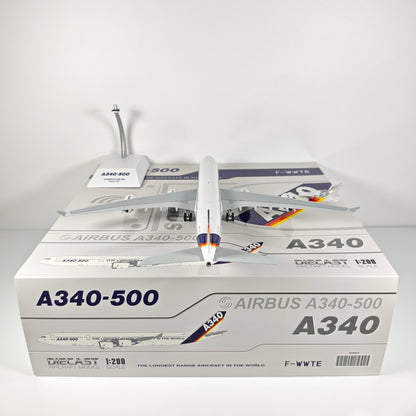 1:200 JC Wings Airbus Airbus A340-500 F-WWTE Airplane Diecast Plane Model
