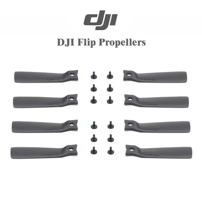 DJI Flip Propellers – Low Noise, Balanced, 4.0×2.2", 2 Pairs + Screws, Flip Only