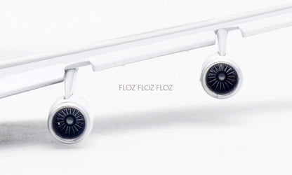 JC WINGS Israel Airlines for Boeing B747-400 4X-ELA Flaps down 1:400 plane Model
