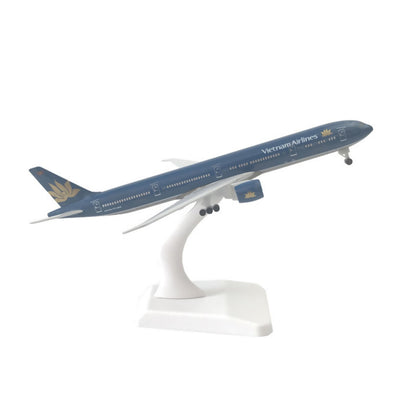 1/350 Scale 20cm Vietnam Airlines Boeing B777 Airplane Diecast Alloy Model Toy