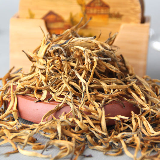 Chinese Yunnan Black Tea Fengqing Dian Hong Golden Buds Dianhong 250g