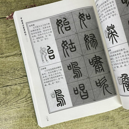 Copybook Chinese Calligraphy Seal Script Technique Getting Started Tutorial Chin