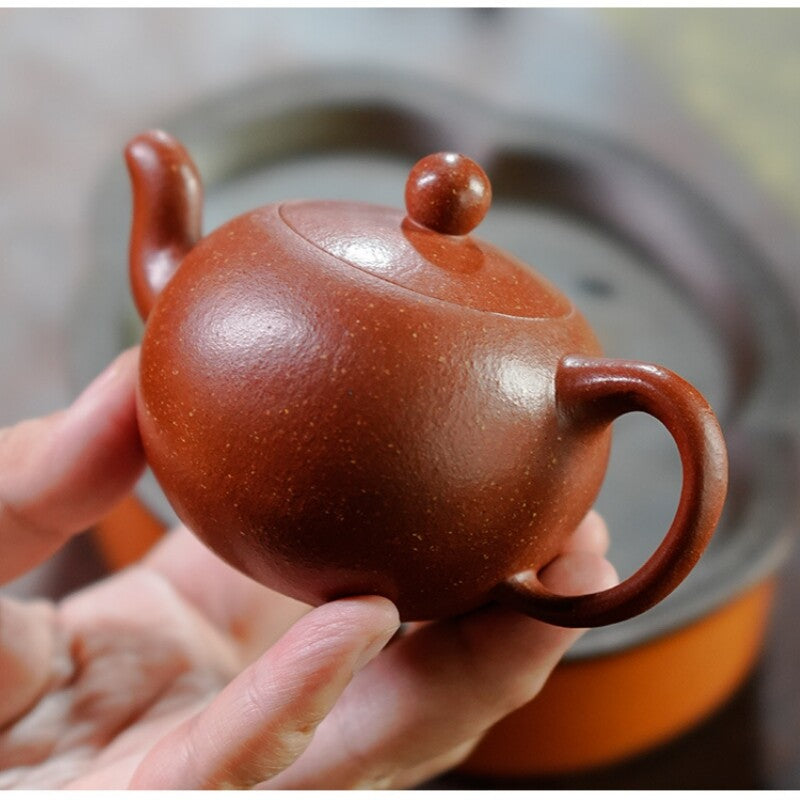 150ml Small Pot Real Yixing Zisha Jiangpo Clay Chinese Kungfu Tea Pot Marked New
